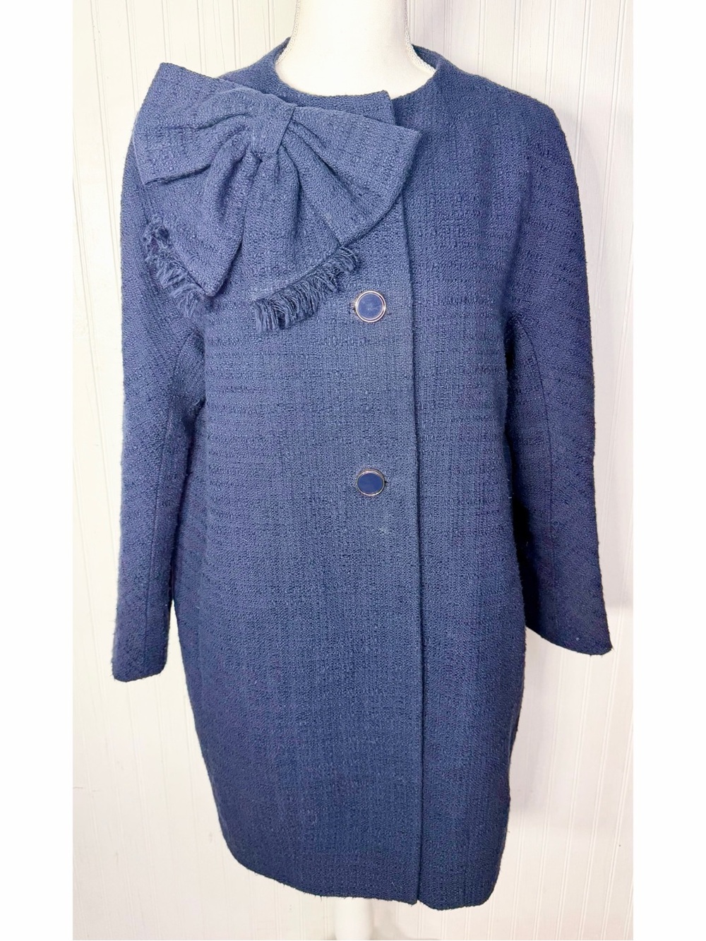 Kate Spade Tweed Dorothy Coat